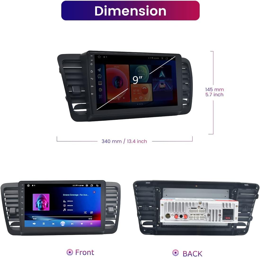 Car Stereo Bluetooth Radio with Touch Screen H988569