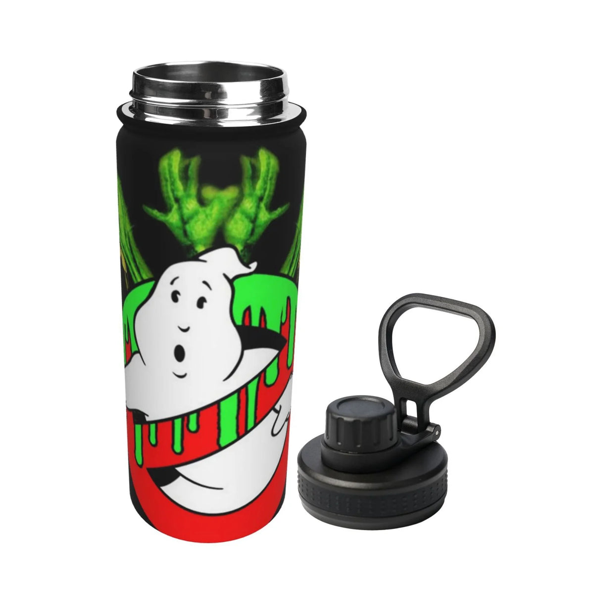 Green Slimer Insulated Stainless Steel Water Bottle 18OZ B440