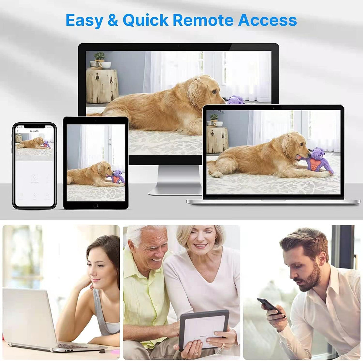 5MP 8 Channel Security Camera System with 3TB Hard Drive B942682