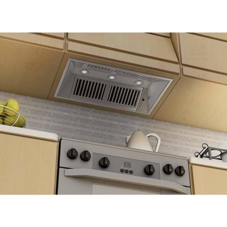 28x22 Stainless Steel Island Insert Range Hood A9722