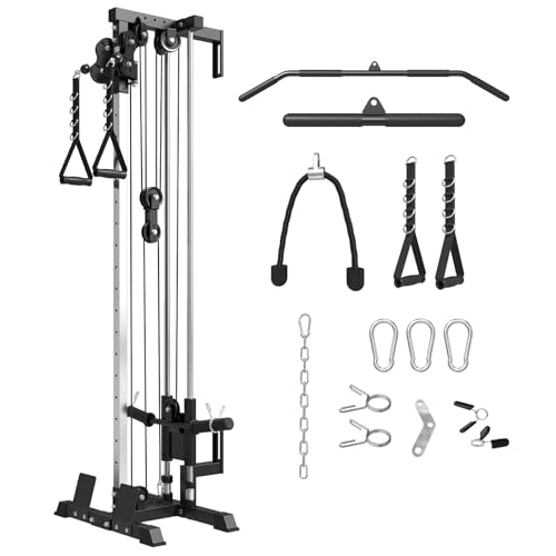 Wall Mount Cable Station with Dual Pulley System Q297957