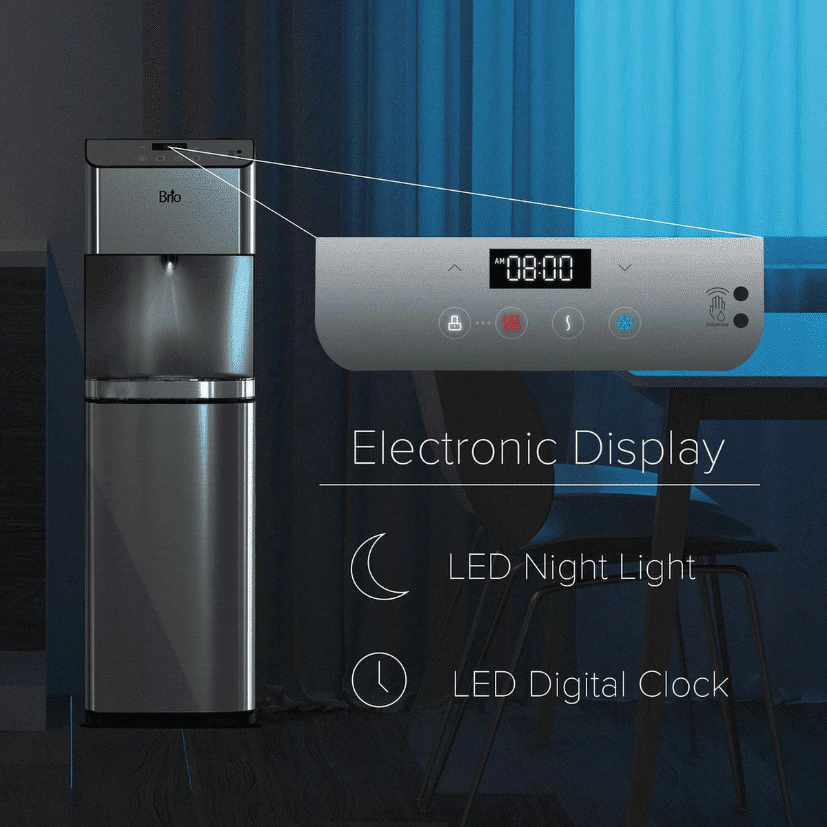 Self Cleaning Bottom Load Water Cooler Dispenser Z577