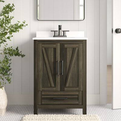 Single Bathroom Vanity Set Sand A292237