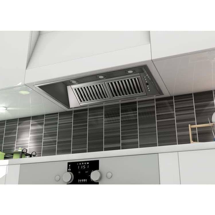 28x22 Stainless Steel Island Insert Range Hood A9722