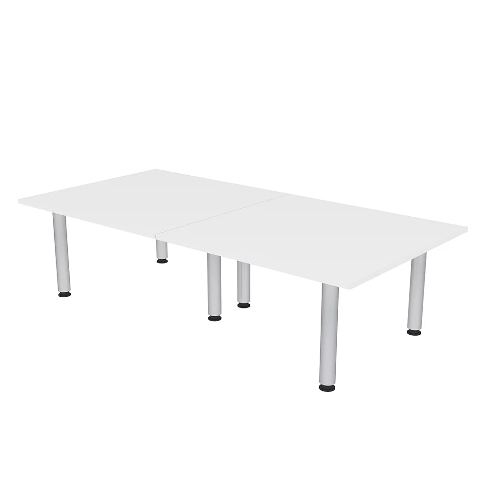 8 Person Rectangular Conference Table with Power And Data L6004
