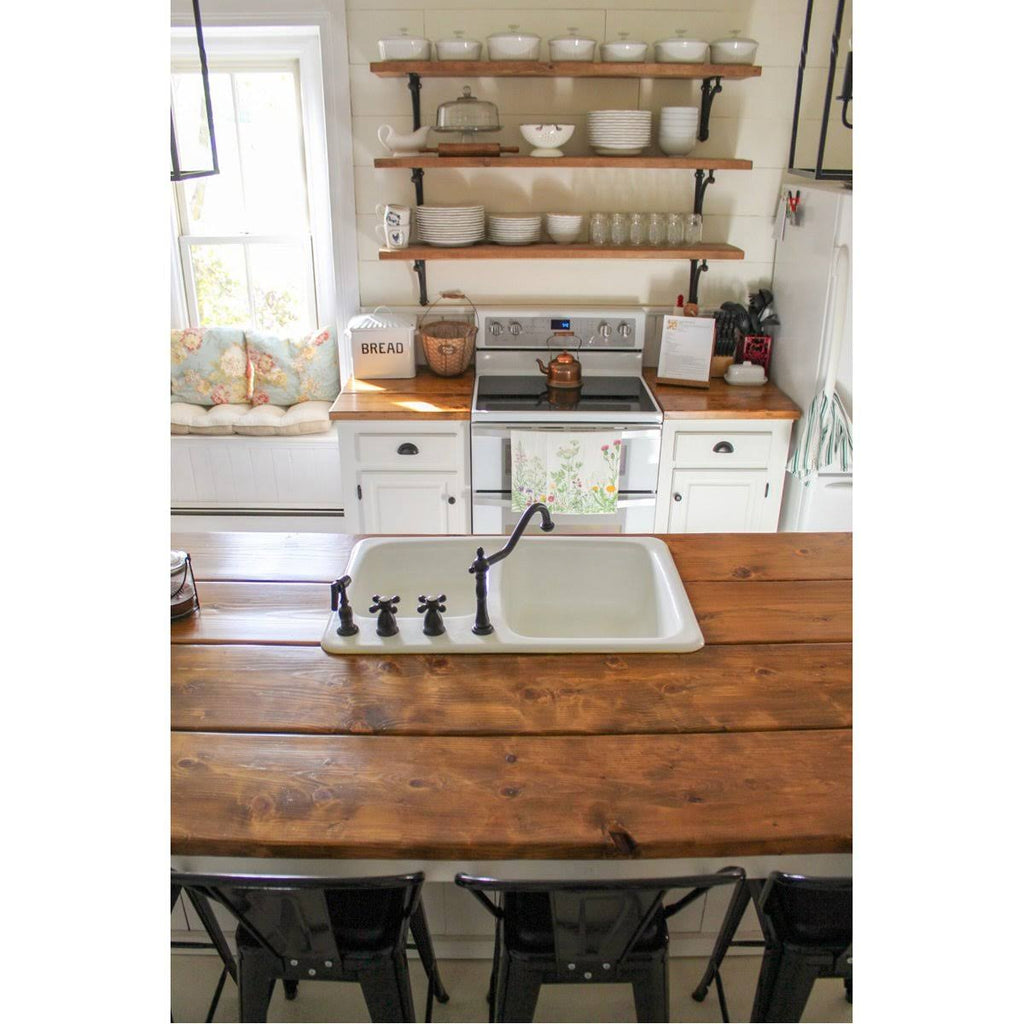 Polished Nickel Widespread Kitchen Faucet with Brass Sprayer B95722