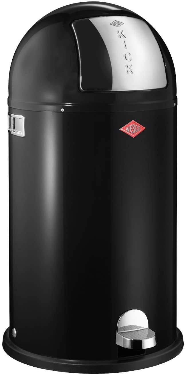 Black Trash Can Q40545