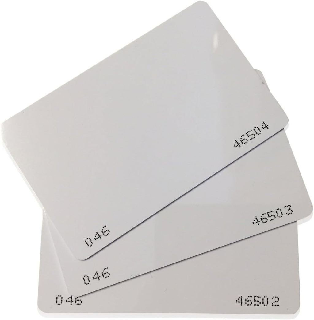 200 pcs 26 Bit Proximity CR80 Cards Blank Printable Swipe Cards X977