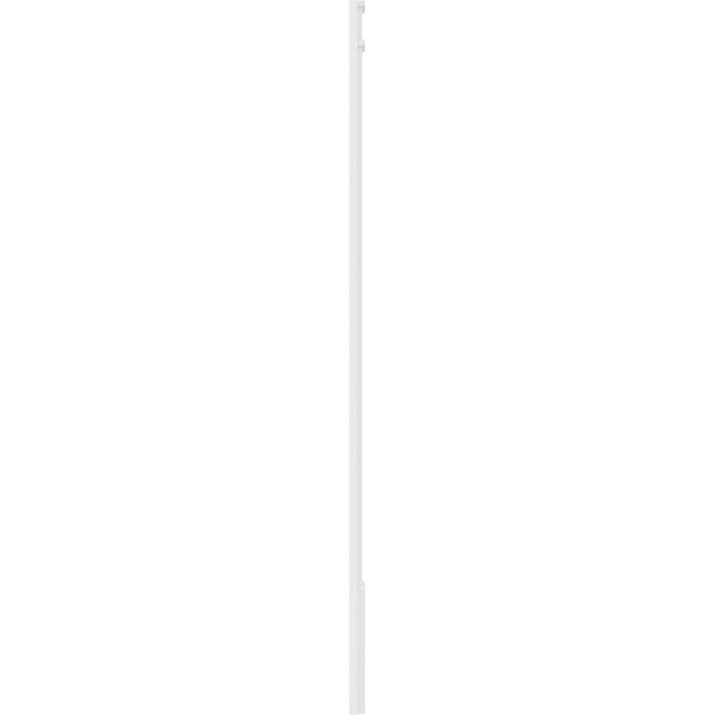 Two Equal Flat Panel PVC Pilaster with Standard Capital & Base (Pair) T6985