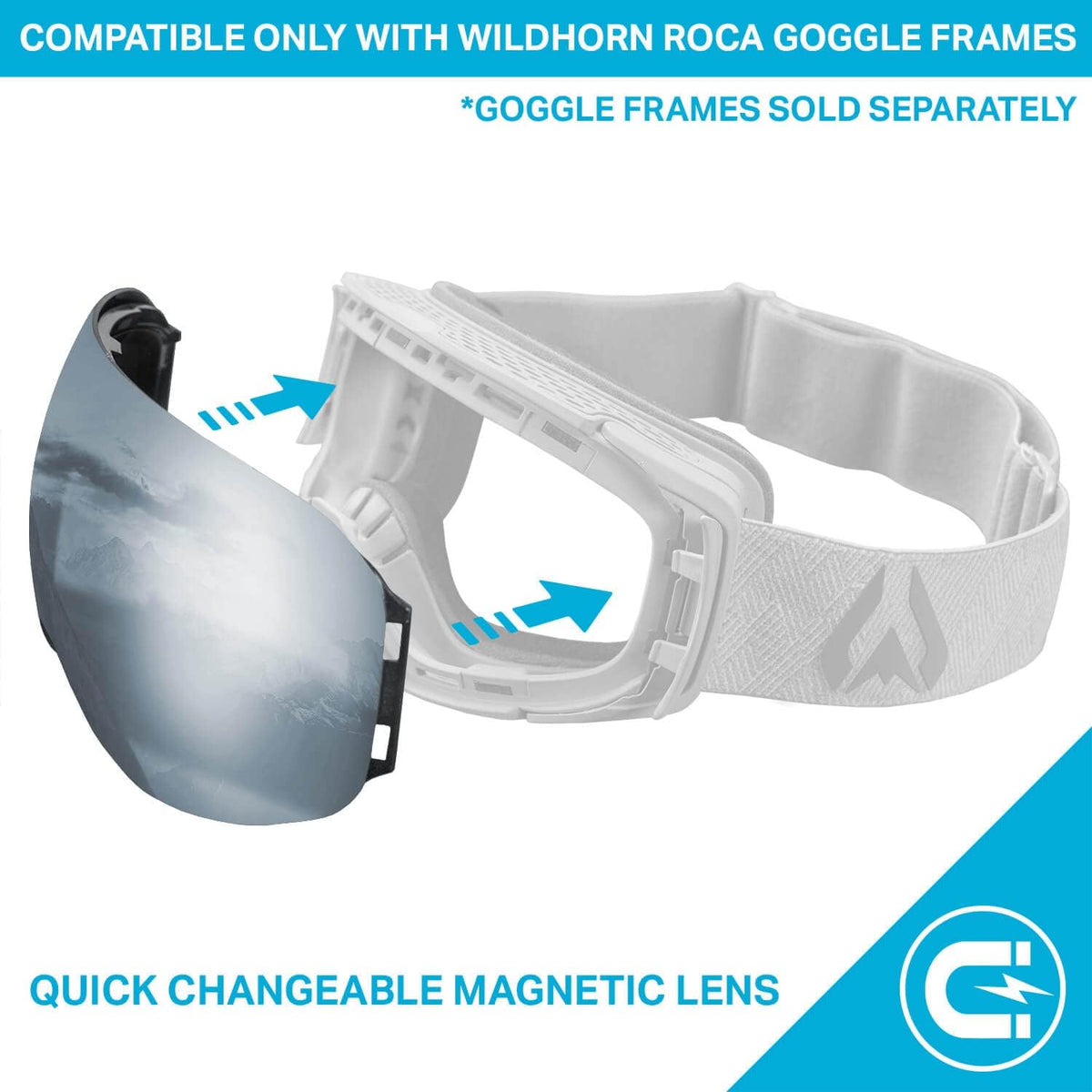 Frameless Ski Goggles N13004