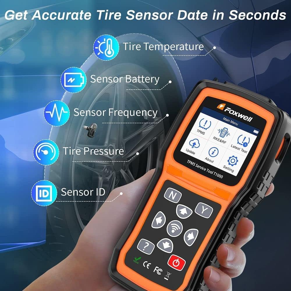 TPMS Sensor Relearn Tool with TPMS Sensor Activation M935