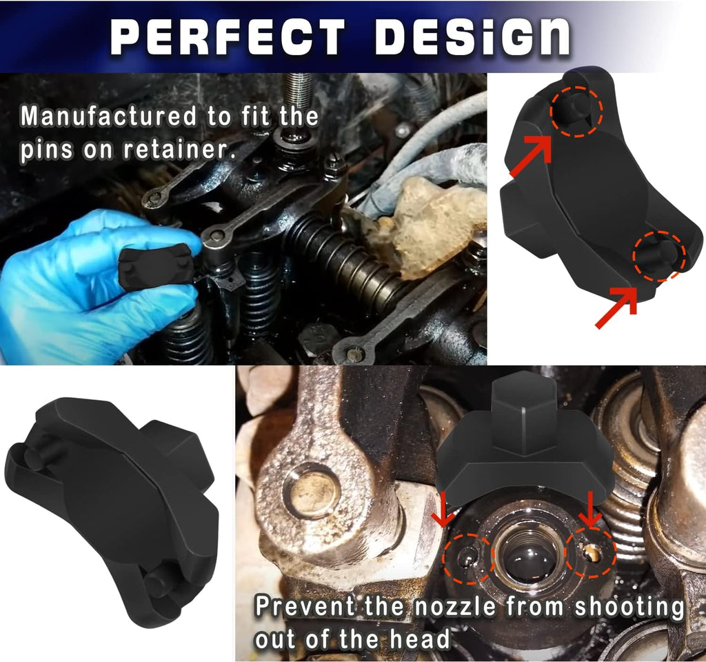 Fuel Injection Nozzle Retainer Spanner Wrench Tool Pack of 2 I1767