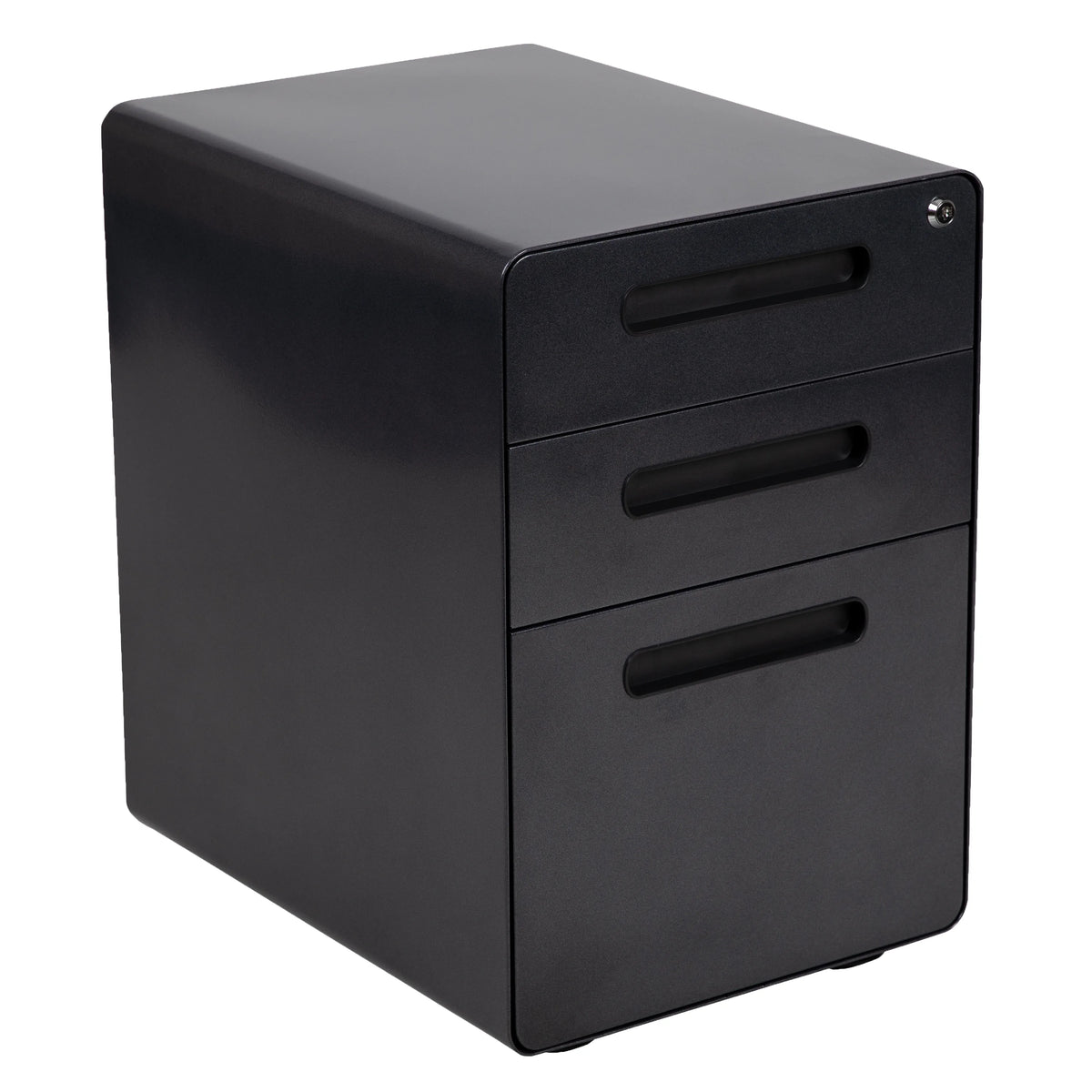 Adjustable Computer Desk, Ergonomic Mesh Office Chair and Mobile Filing Cabinet E485470