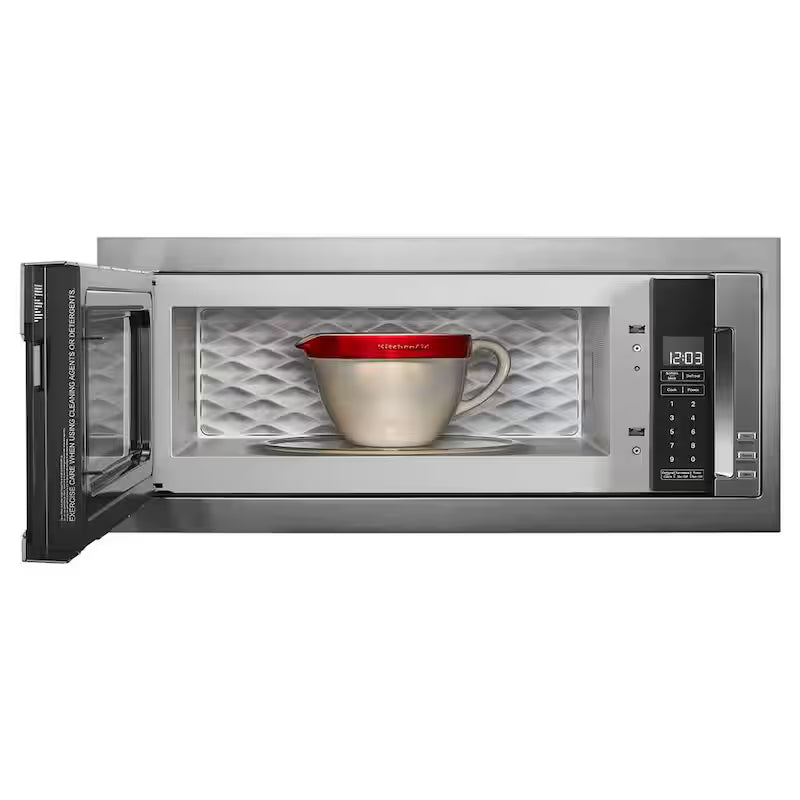 1.1 cu. ft. Built-In Sensor Cooking Microwave in Stainless Steel A37730