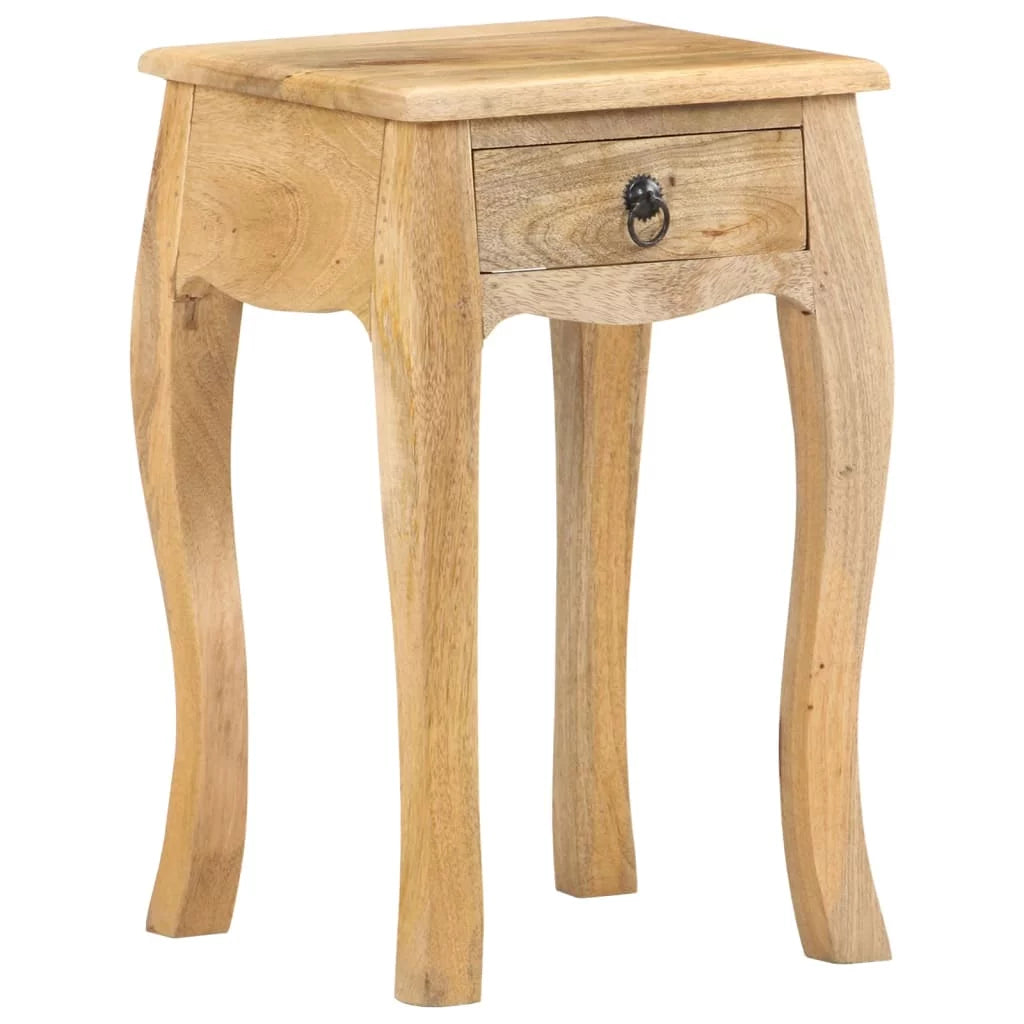 Solid Mango Wood Bed Cabinet A652