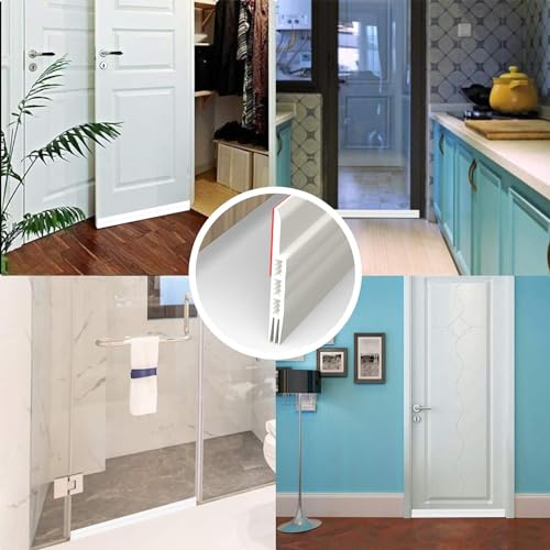2 Pack White Door Draft Stopper P960