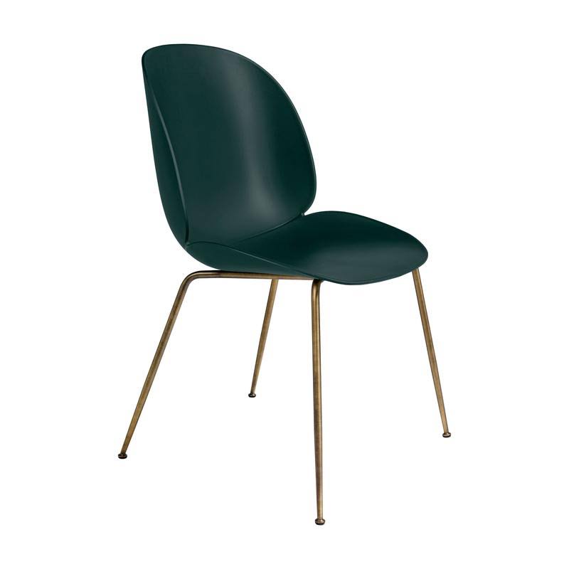 Beetle Chair, Chrome - Alabaster White D68534
