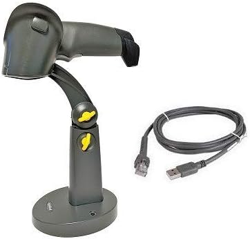 USB Corded Barcode Scanner with Hands-Free Stand C130646