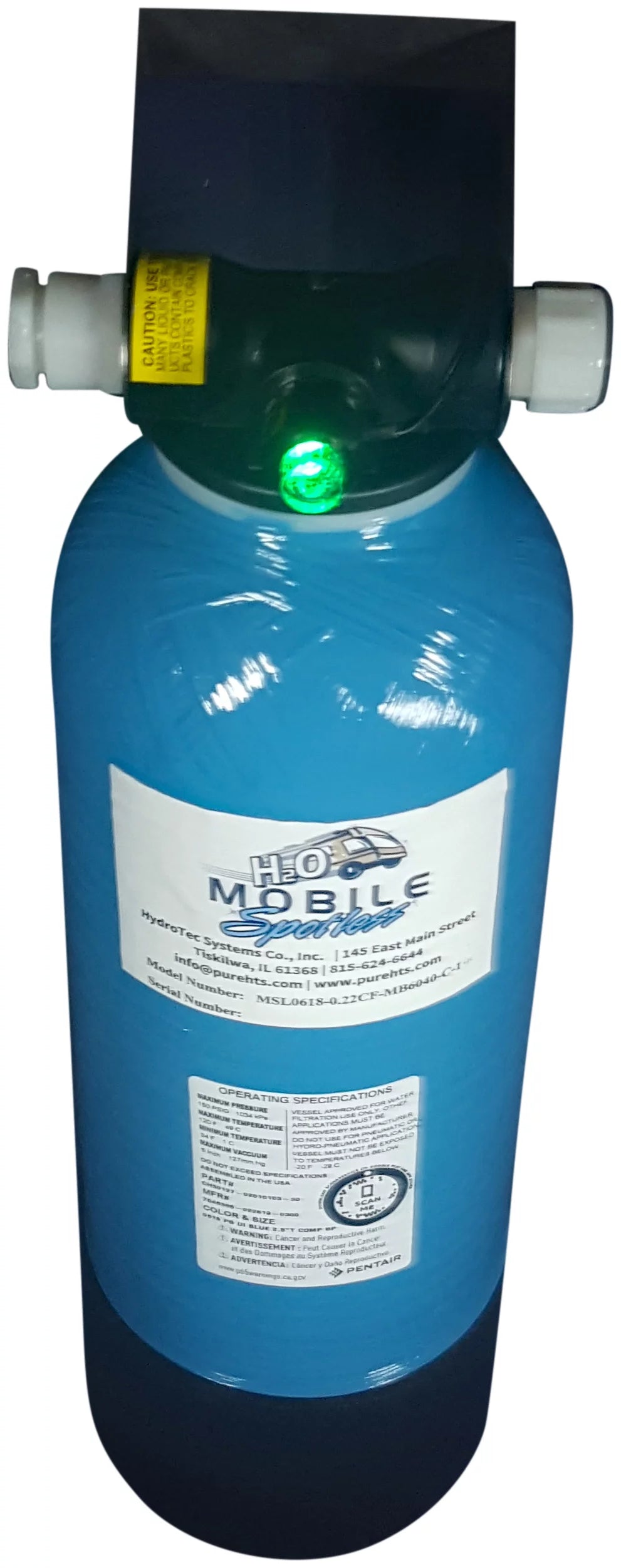 Mobile Spot Free Rinse Water Demineralizer Y77190