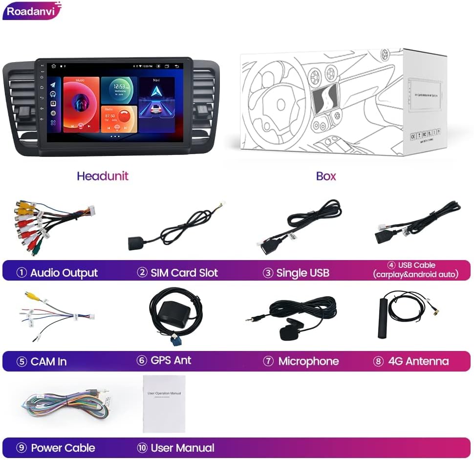 Car Stereo Bluetooth Radio with Touch Screen H988569