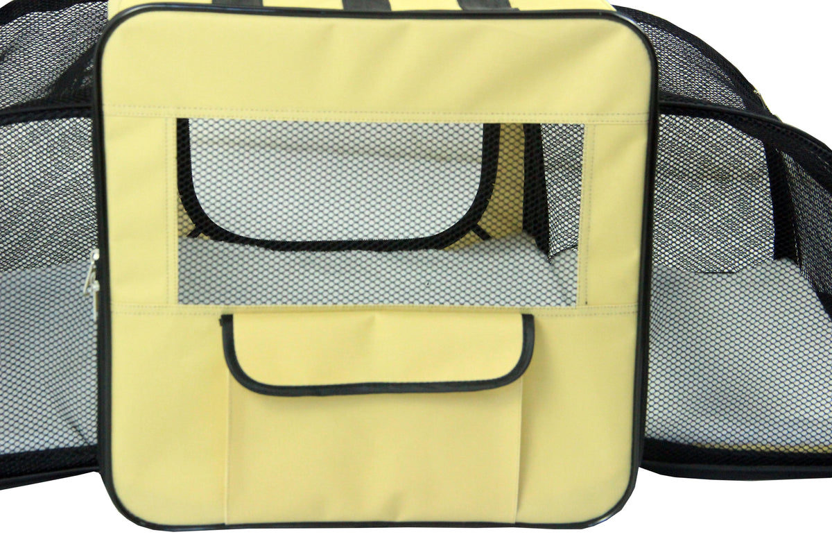 Blue Lightweight Collapsible Pet Dog Crate S3356