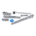 3/8 in. 1/4 in. Drive SAE and Metric Socket Set, 40-Piece B8187