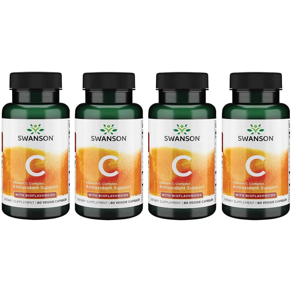 60 Veg Caps 4 Pack Vitamin C Complex U5339