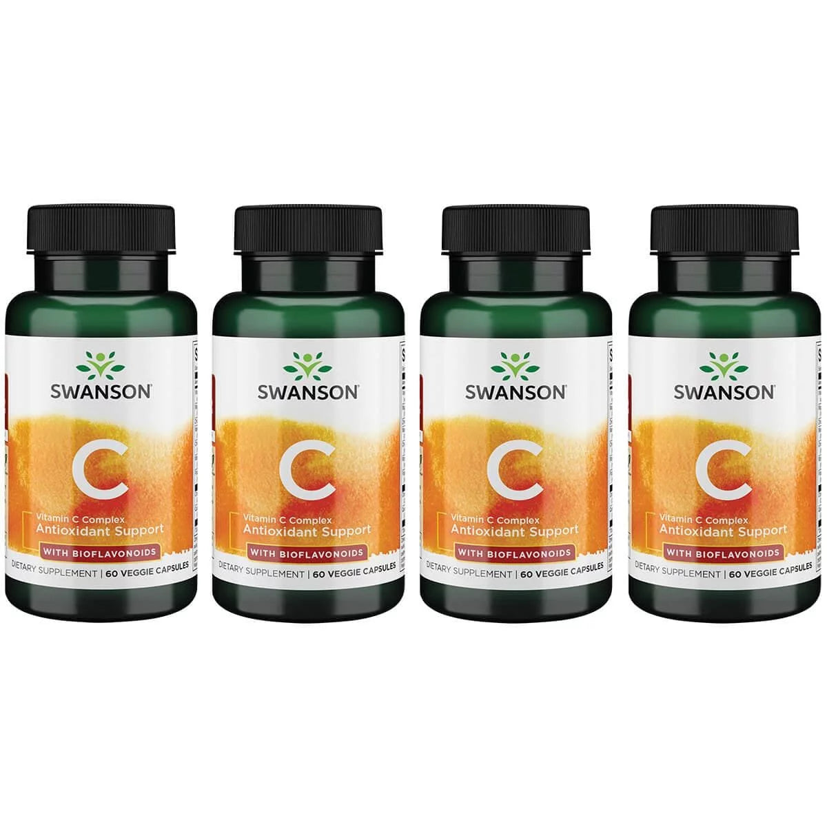 60 Veg Caps 4 Pack Vitamin C Complex U5339