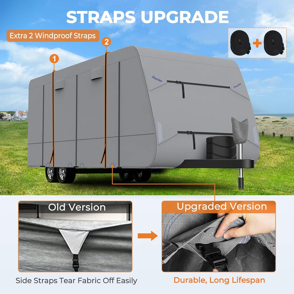 5 Layers RV Cover for 22'1 - 24' Motorhome F1296
