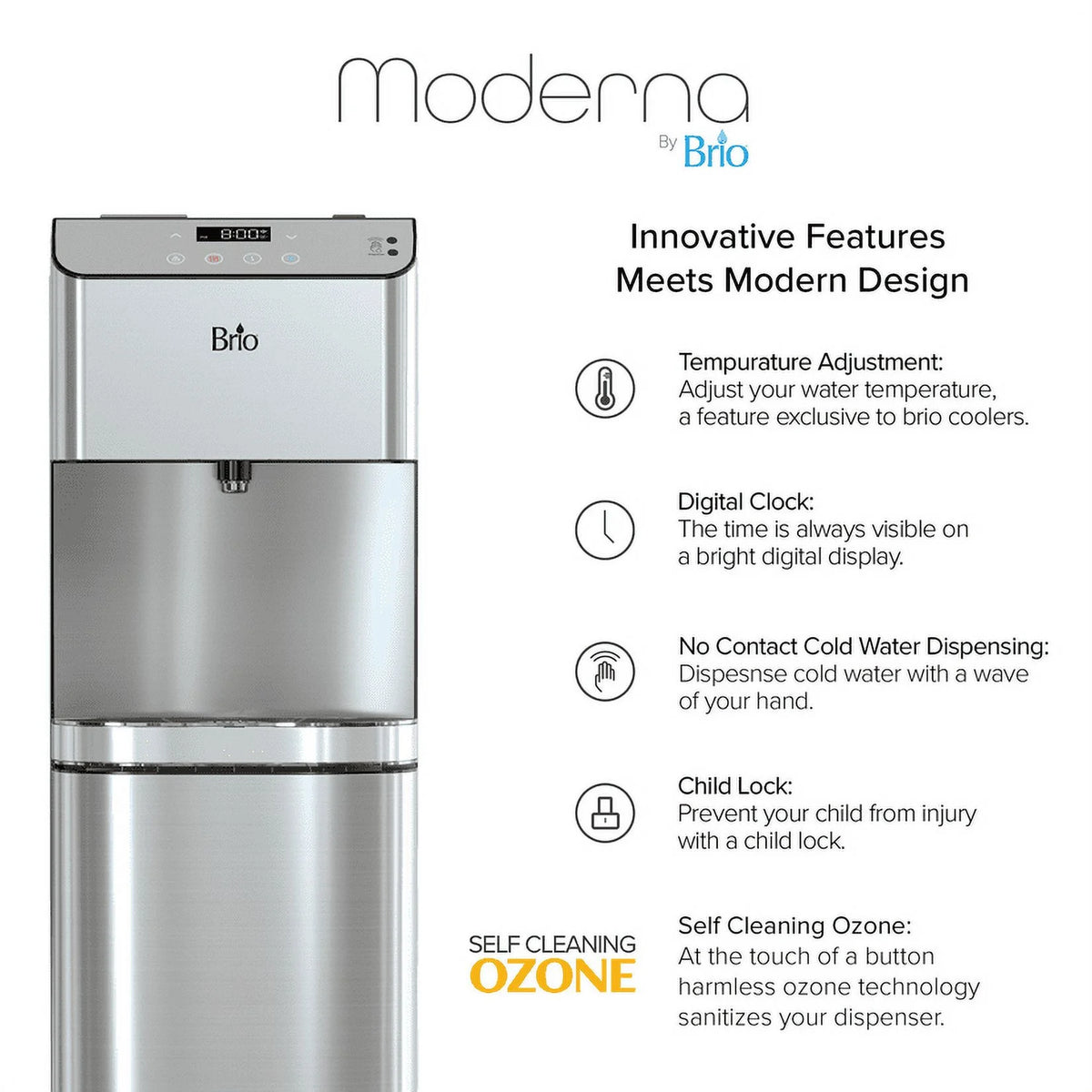 Self Cleaning Bottom Load Water Cooler Dispenser Z577