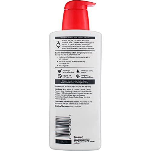 Fragrance Free Rich Lotion for Extremely Dry Skin, 8.4 fl. oz. Bottle (Pack of 3) V822650