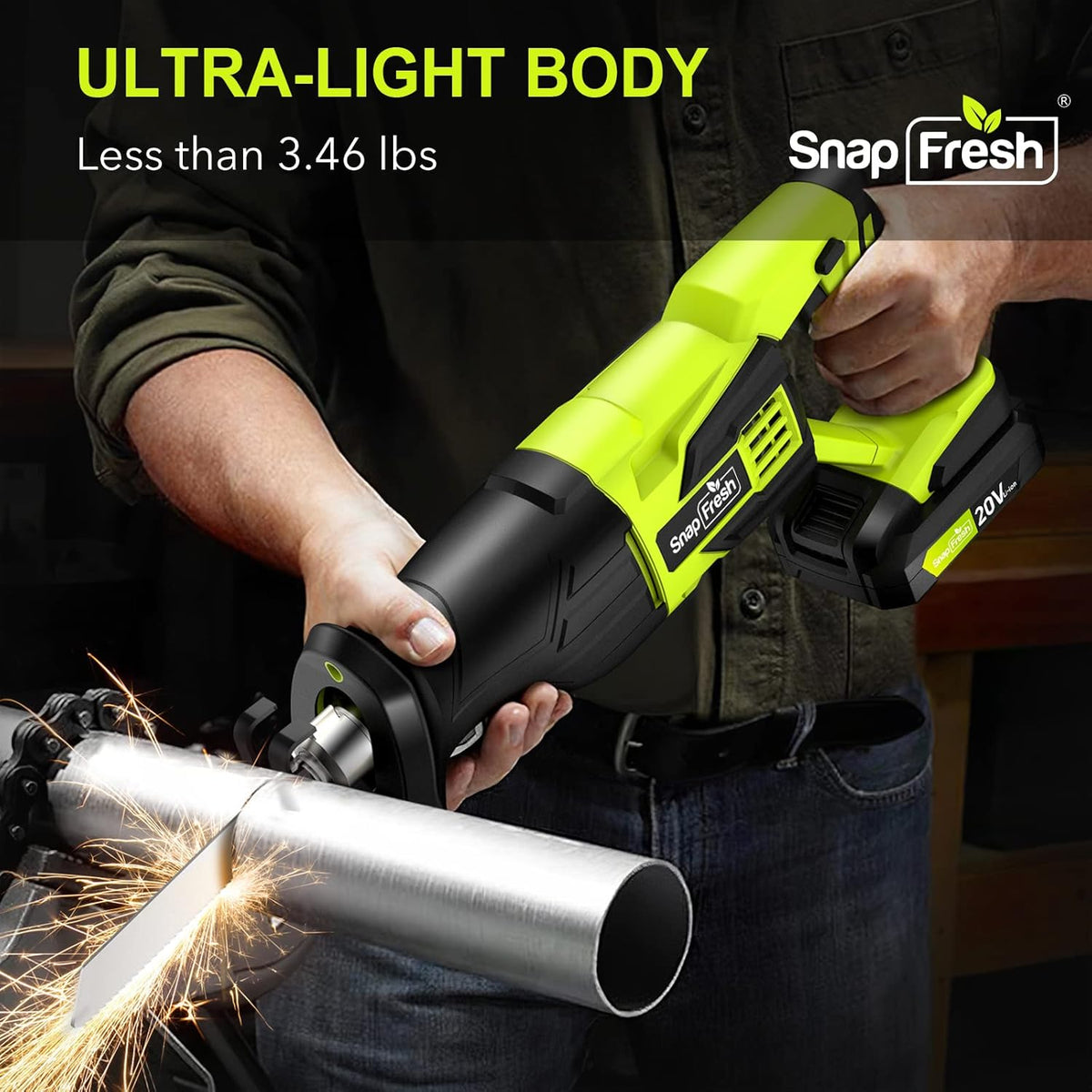 Cordless Reciprocating Saw 20V 2.0Ah J3645