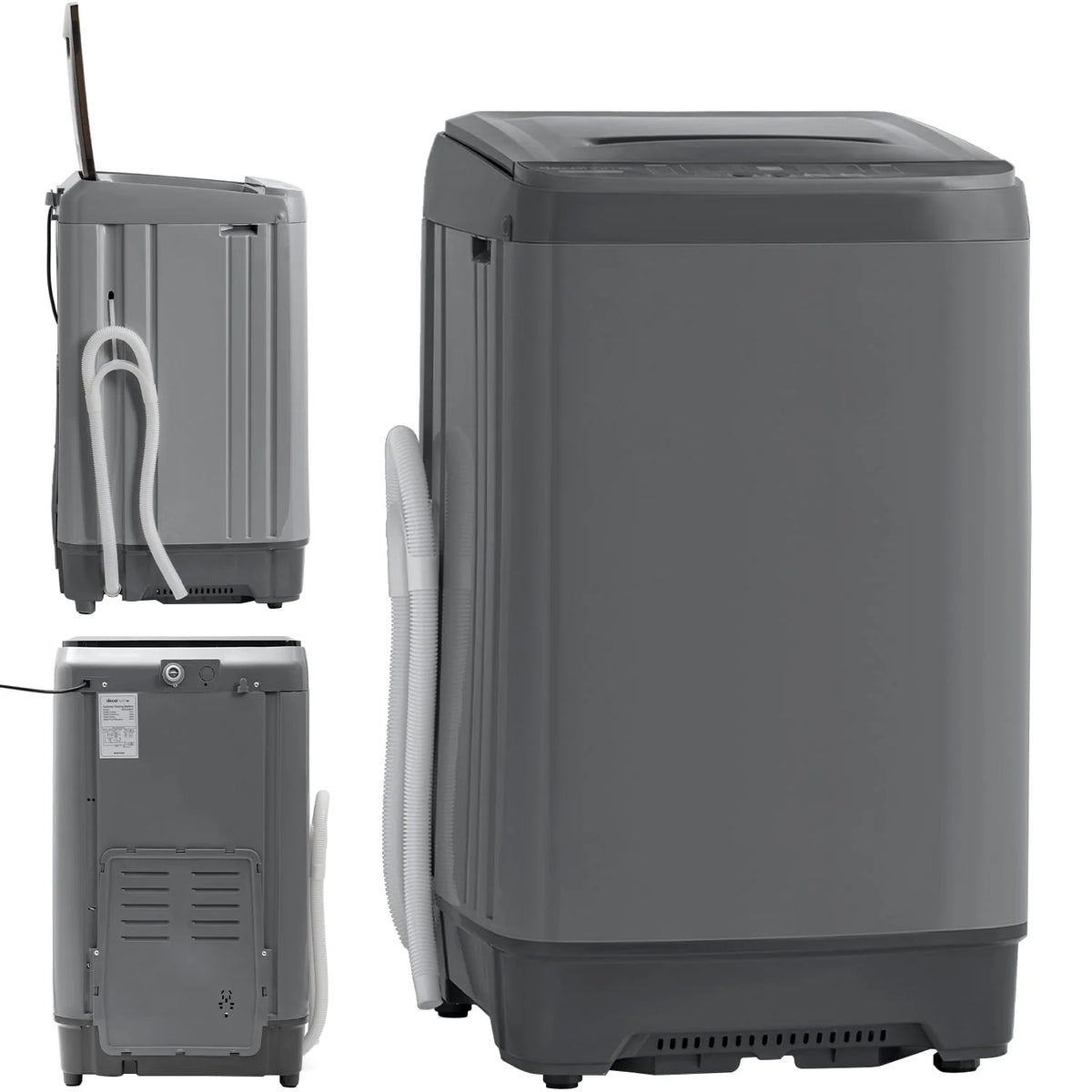 Fully Automatic Portable Washing Machine, 1.8 cu. ft., 16lb Capacity E114