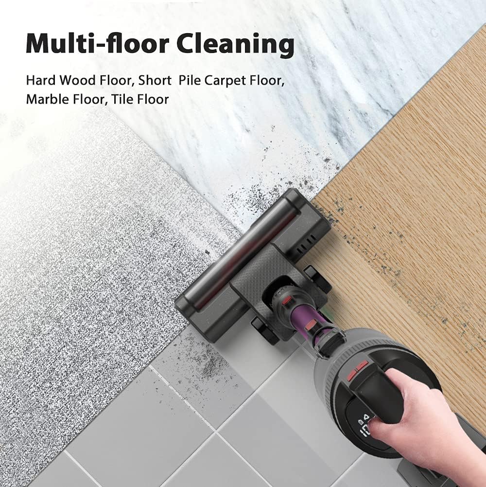 Cordless Stick Vacuum Cleaner 20KPa 4 in 1 with LED Display 40 Minutes Runtime Lightweight G4850