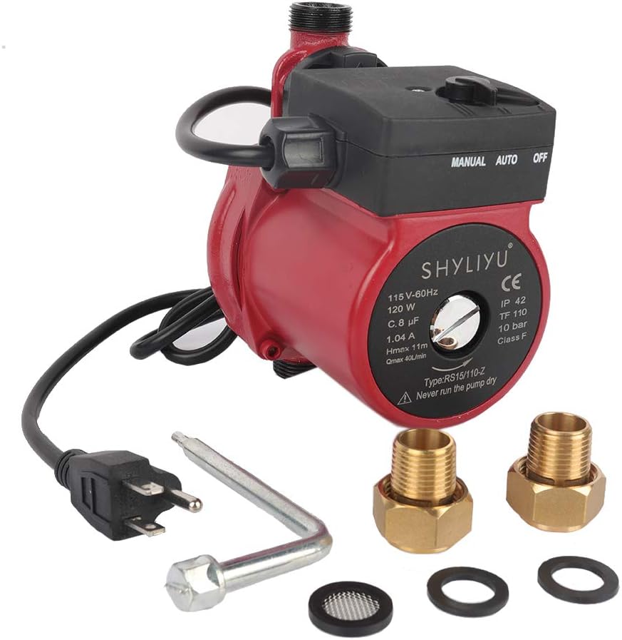 115V/60Hz 1 inch Cast Iron Pressure Booster Pump T568908