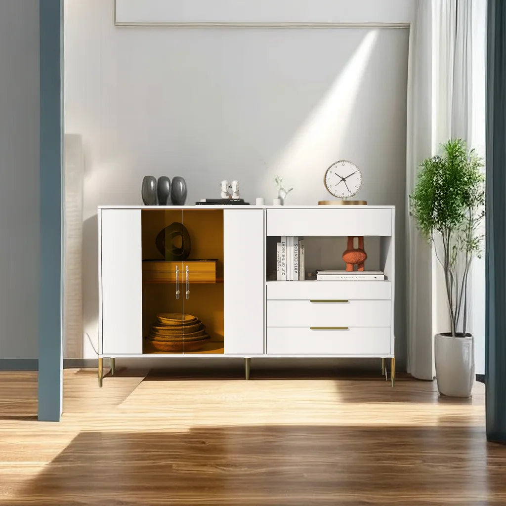 Storage Cabinets with Acrylic Doors and Adjustable Shelves S2621