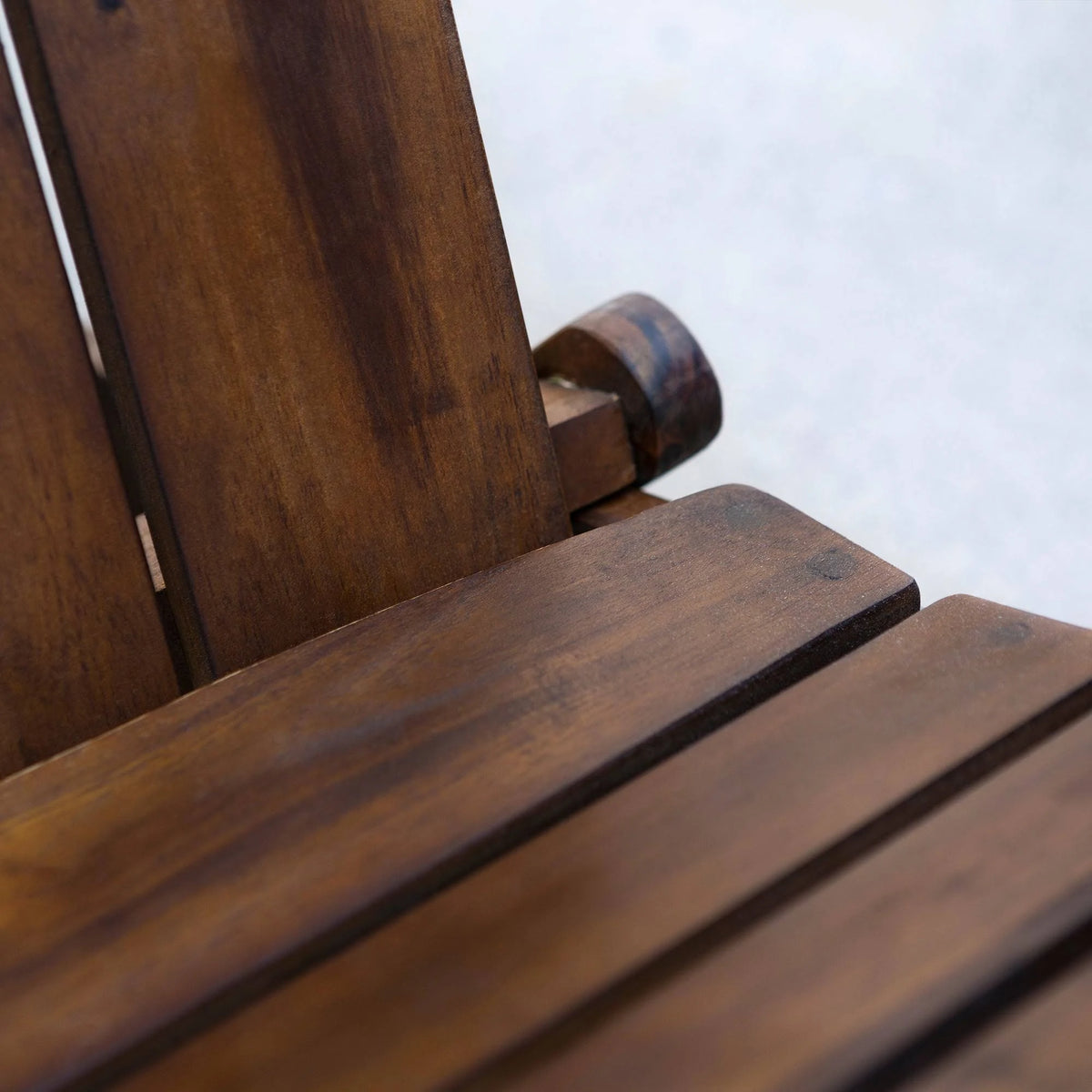 Dark Brown Acacia Patio Chair C481