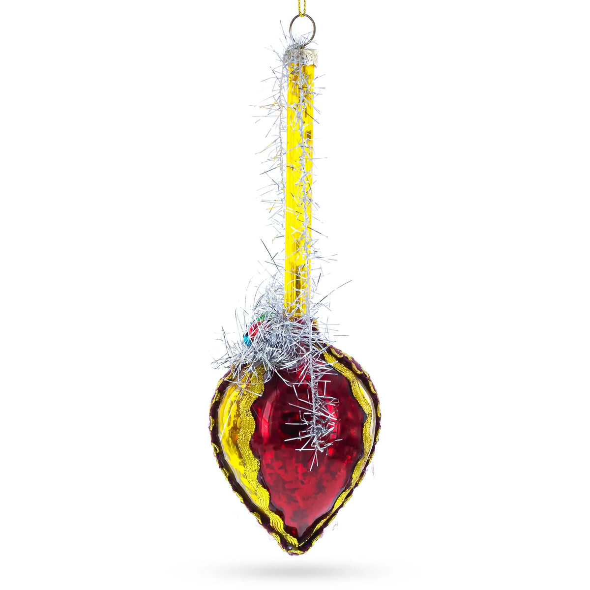 Blown Glass Christmas Ornament U723