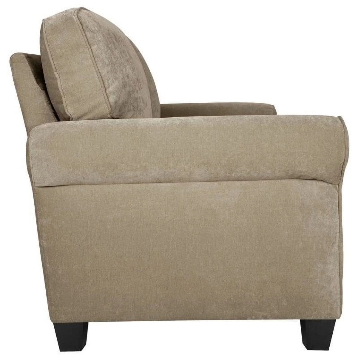 Velvet Loveseat with 2 Pillows L87875