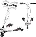 Foldable 3 Wheel Wiggle Scooter with Adjustable Height Handle, Pack of 2 T264958