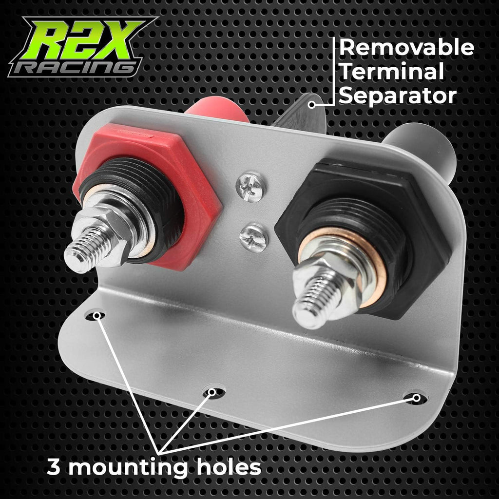 Remote Battery Charging and Jumper Terminals with Mounting Bracket, Pack of 2 T4644