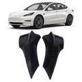 Gloss Black PP Front Bumper Lip Splitter Winglets E360