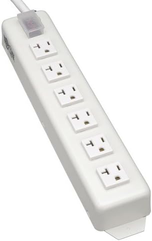 6 Outlet Power Strip, 20A, 15ft Cord with 5-20P Plug X62818