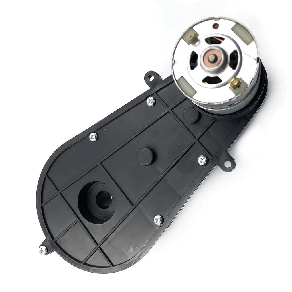12V 550 Gearbox High Torque DC Motor for Kids Ride on Car Parts, Pack of 2 E87002