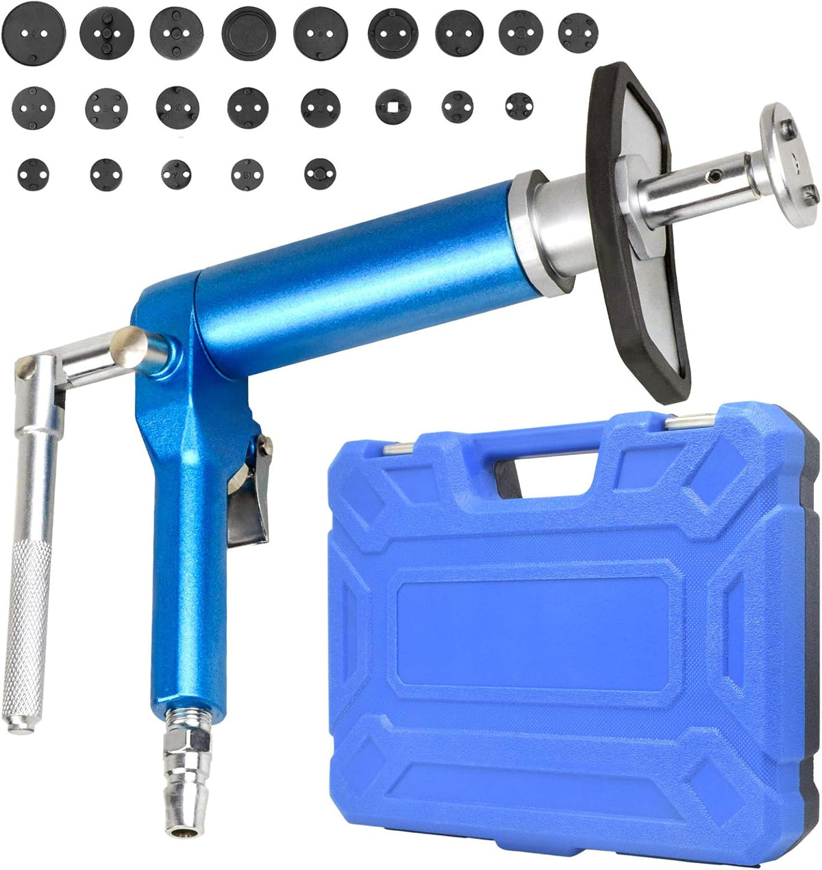 23PCS Pneumatic Brake Caliper Wind Back Tool Kit with Adapters I996