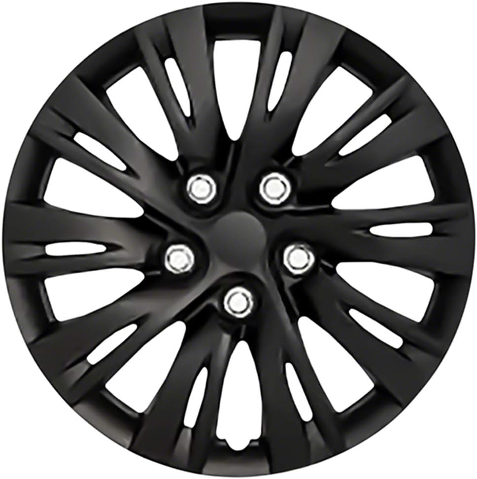 Set of 4 16 10 Split Spoke Wheel Covers Gloss Black U930