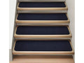 Navy Blue Attachable Carpet Stair Treads Set of 12 Y143