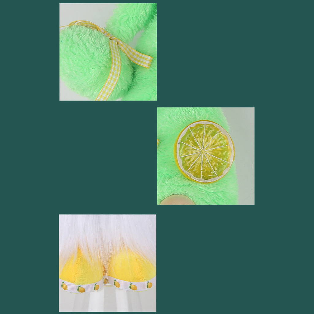 Lemon Doll Plush Dwarf Doll Home Decor C61017