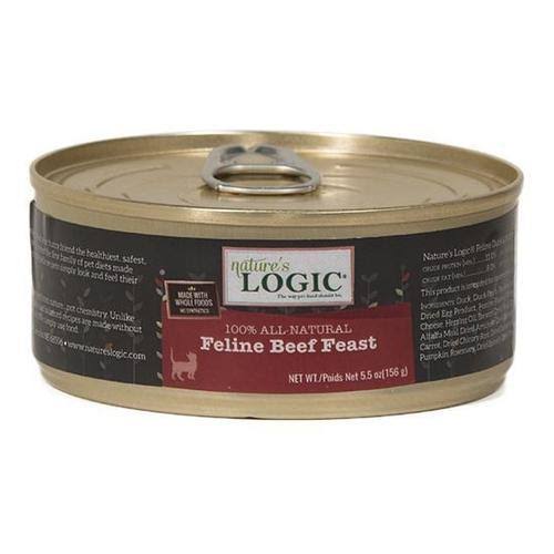 Beef Feast Canned Cat Food, 5.5 oz, Case of 24 T6537