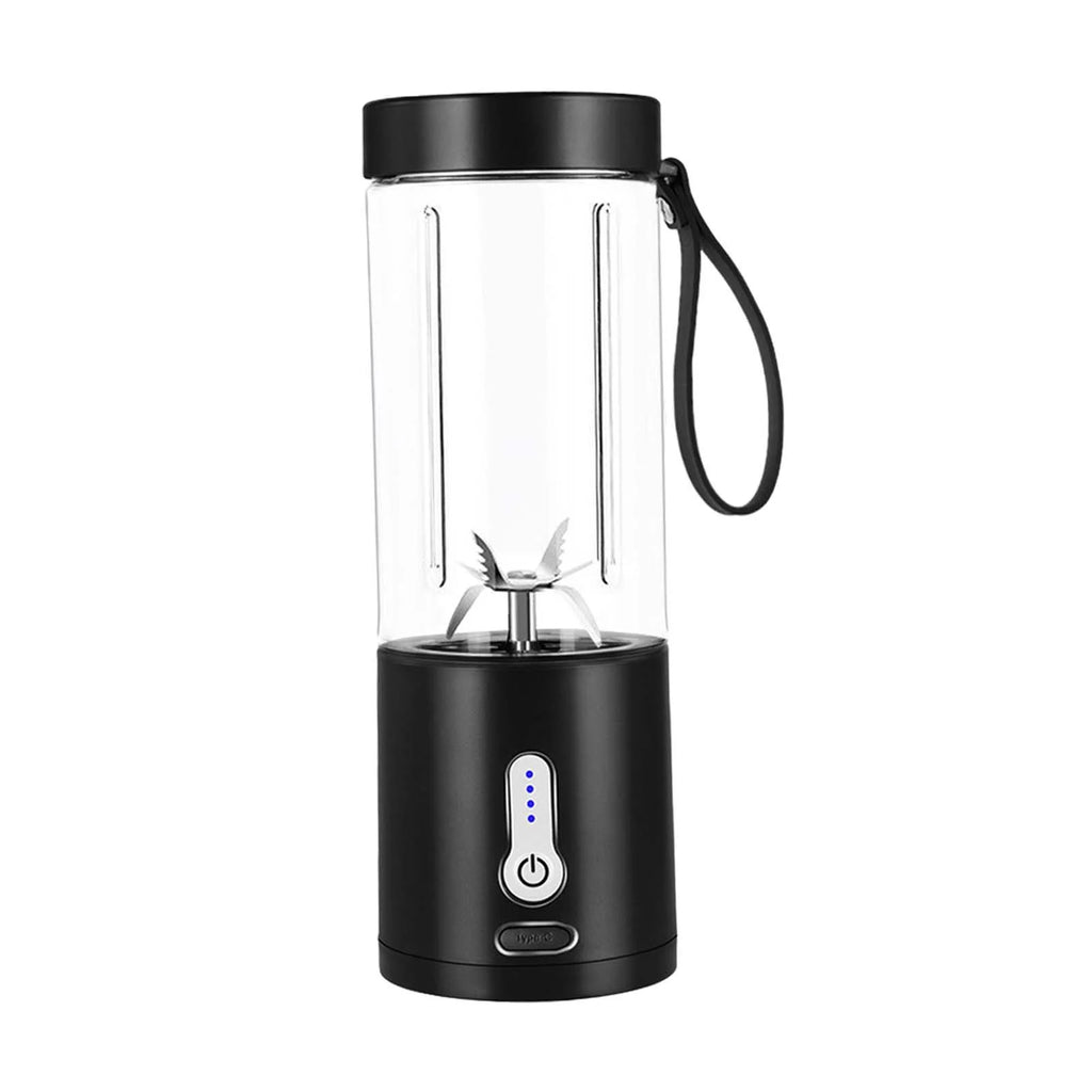 Black 530ml Portable USB Juicer Cup U853481